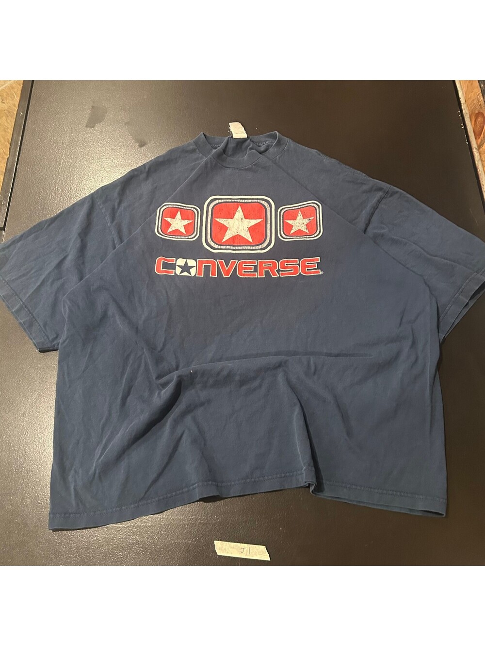 Vintage 90s Converse navy graphic T-shirt